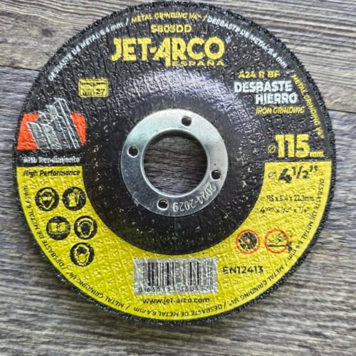 JET- ARCO Disco de Desbaste  4 1/2 ¨ 115 MM A24 R BF