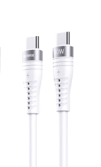 CABLE DE DATOS DE CARGA RÁPIDA TOTALMENTE COMPATIBLE RC-C139 C-C BINTRAI SERIES 66W, REMAX. REF: RC-139 C-C