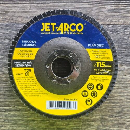 JET- ARCO Disco de láminas (Azul) Partículas de zirconio T29