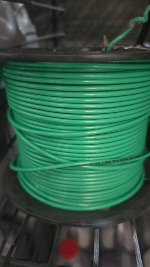 ALAMBRE ELECTRICO X  PIE 12 VERDE AMERICANO