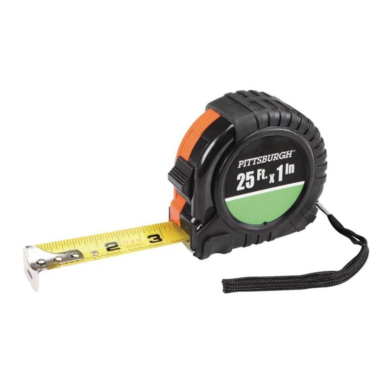PITTSBURGH 25 ft. x 1 in. QuikFind Tape Measure with ABS Casing / 69030