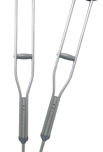 Muletas Guardian están ajustables de aluminio (2) MDSV80535