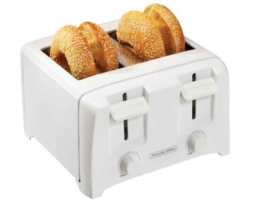 Proctor Silex 4 Slice Toaster White / 24610