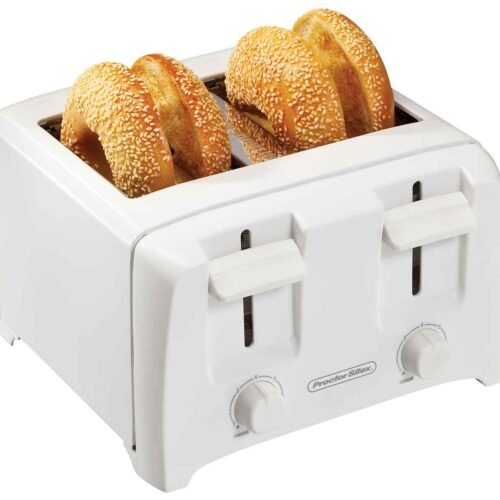 Proctor Silex 4 Slice Toaster White / 24610