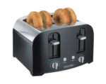 Proctor Silex 2 Wide Slot (Fit Bagles) Toaster Black / 24215