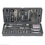 PITTSBURGHPC130 pc tool kit case home repair kit 64263 new
