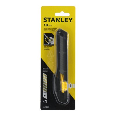 CUCHILLA STANLEY STHT10323-840 18MM SNAP-OFF HOJA RETRACTIL