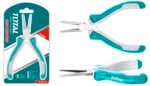 PINZA TOTAL THTMN756 PUNTA AGUJA MINI 4.5" MANGO BICOLOR / 058765