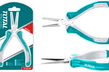 PINZA TOTAL THTMN756 PUNTA AGUJA MINI 4.5" MANGO BICOLOR / 058765