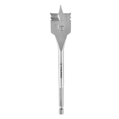 BARRENA PLANA TRUPER BPT-1-1/8 1-1/8" X 6" MADERA /061686