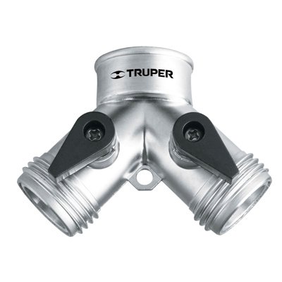 CONECTOR Y TRUPER AD-2 MANGUERA JARDIN CROMADO /005869