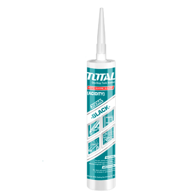 SELLADOR TOTAL THT3513 NEGRO SILICON ACETICO TUBO 300 ML/059226