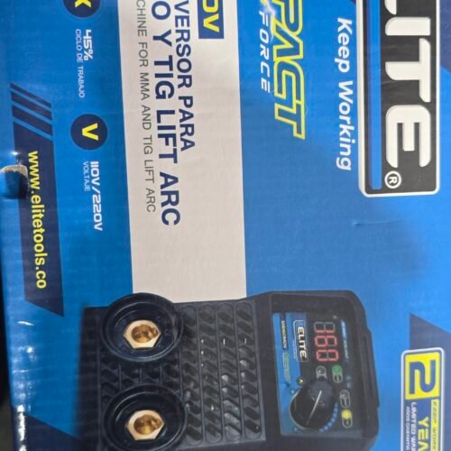 SOLDADORA ELITE SI6160MDV  ARC INVERTER 160A 110/220V CON ACCESORIOS/077650