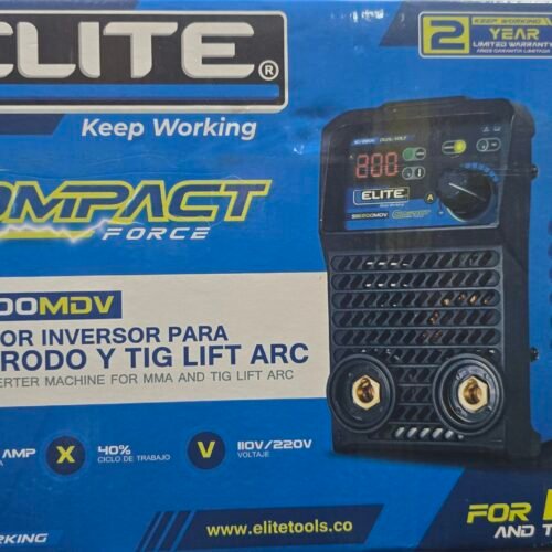 SOLDADORA ELITE SI6140DV INVERTER 140A 110/220V CON ACCESORIOS / 067651