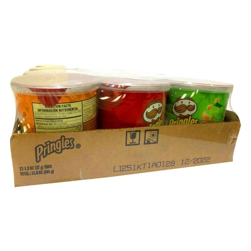 Pringles Assorted 12 Units / 40 g / 1.4 oz/ 243983