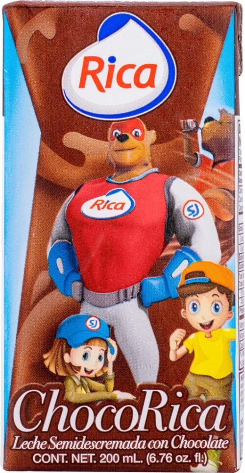 Rica Chocolate Milk 24 Units / 200 mL / 444038
