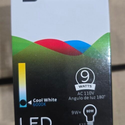 HIKARU BOMBILLO LED 9 WATTS