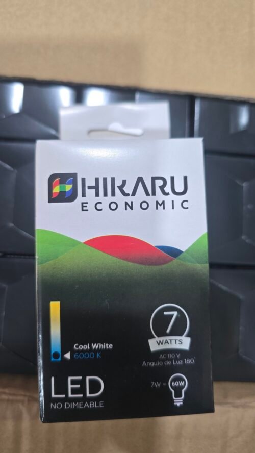 HIKARU BOMBILLO LED 7 WATTS ECONOMIC